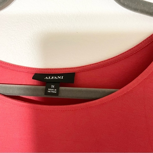 New with tags Alfani Womens Plus Hi-Low Swingy Pullover Top - Picture 13 of 15